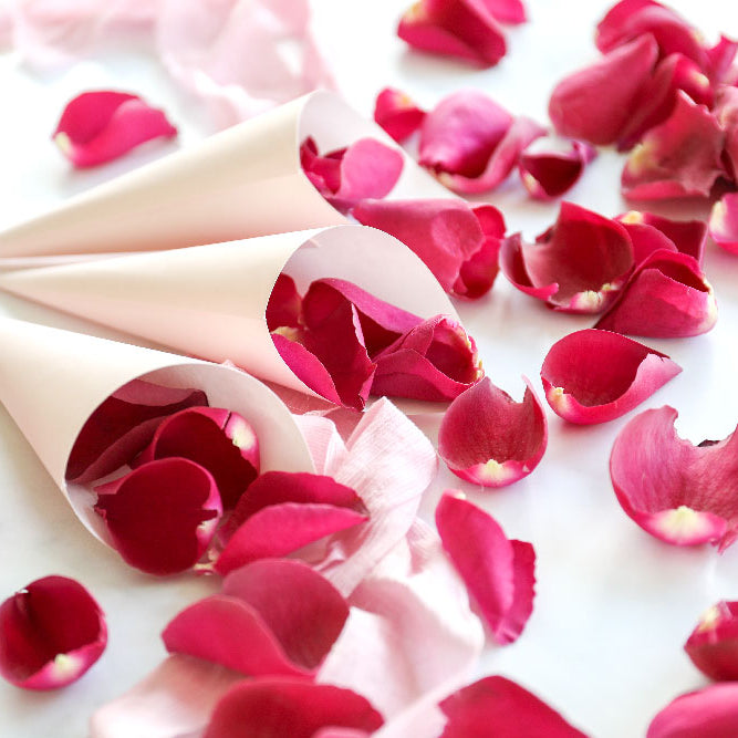 How to display your wedding confetti
