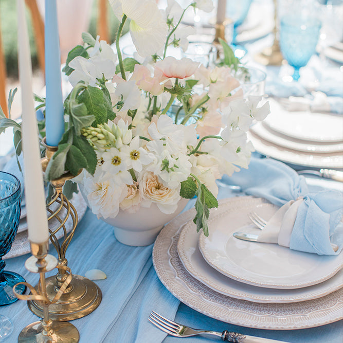 Delicate Pastel Bridgerton Themed Wedding