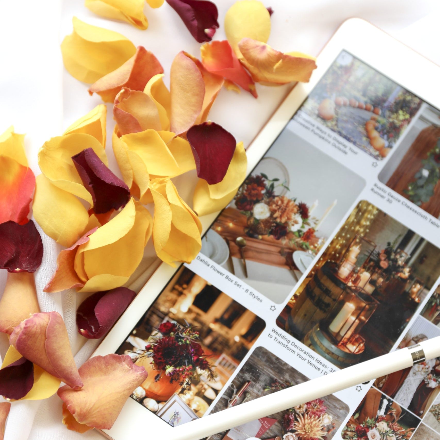 Autumnal Confetti Inspiration