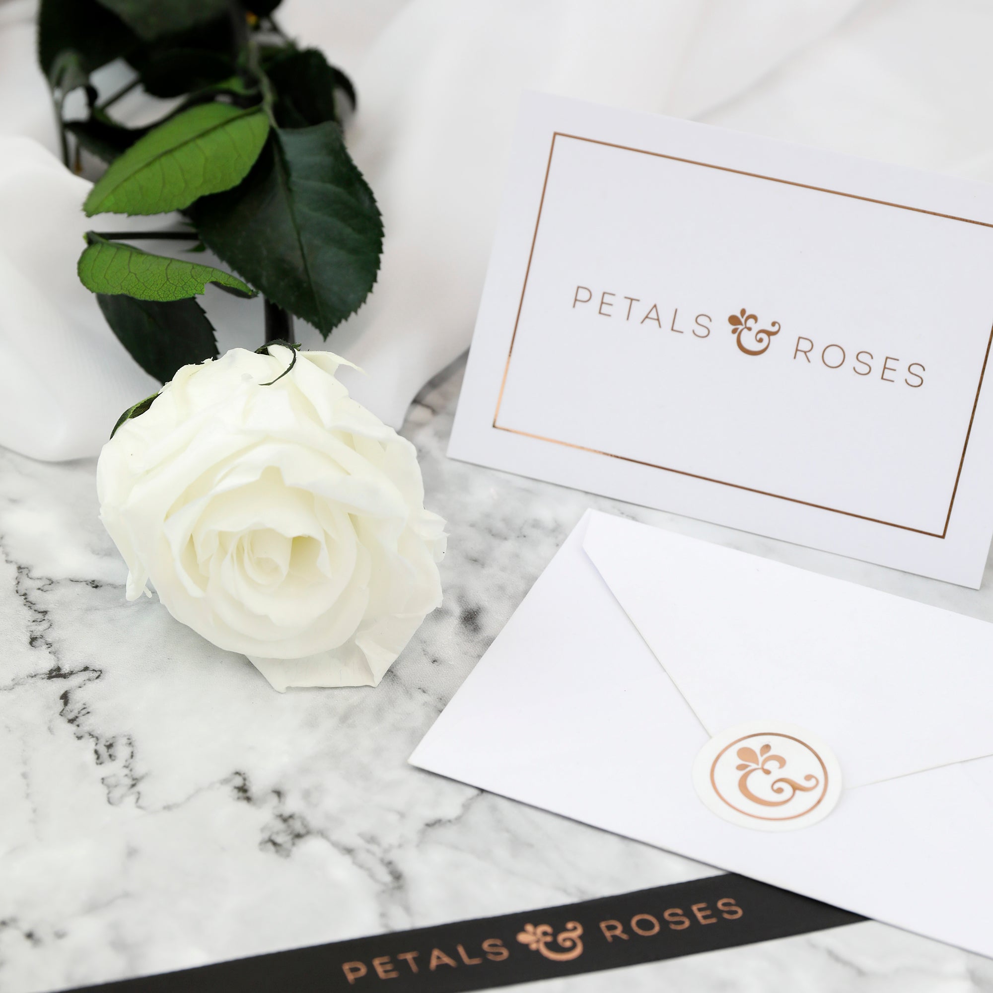 Send a personal everlasting rose gift