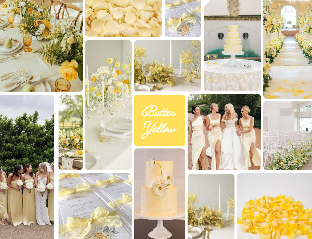 2025 Wedding Colour Trends & Perfect Petal Confetti Pairings