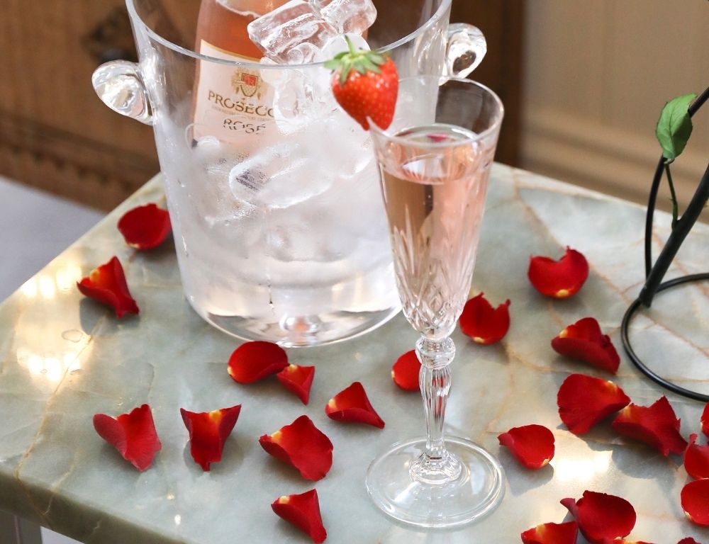 Romantic Valentine's Date Night Ideas Using Flower Petals