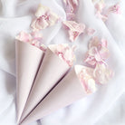 Freeze Dried Lilac Hydrangea with Lilac Confetti Cones