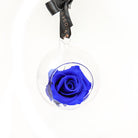 Petals and Roses Blue Preserved Hanging Rose